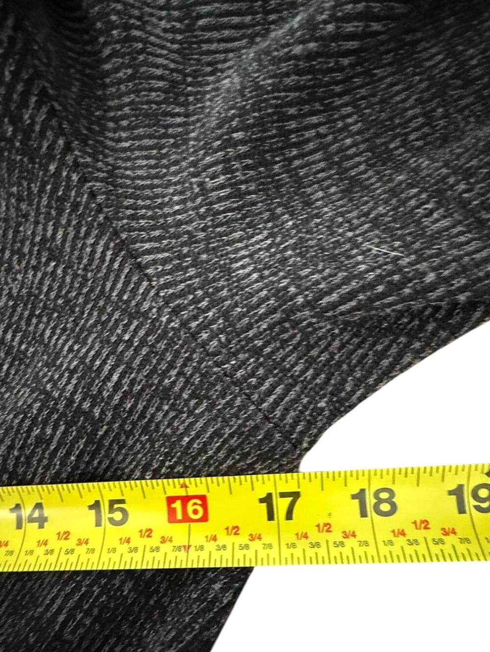 Max Studio Charcoal Knit Wrap Dress – Size S - Picture 4 of 5